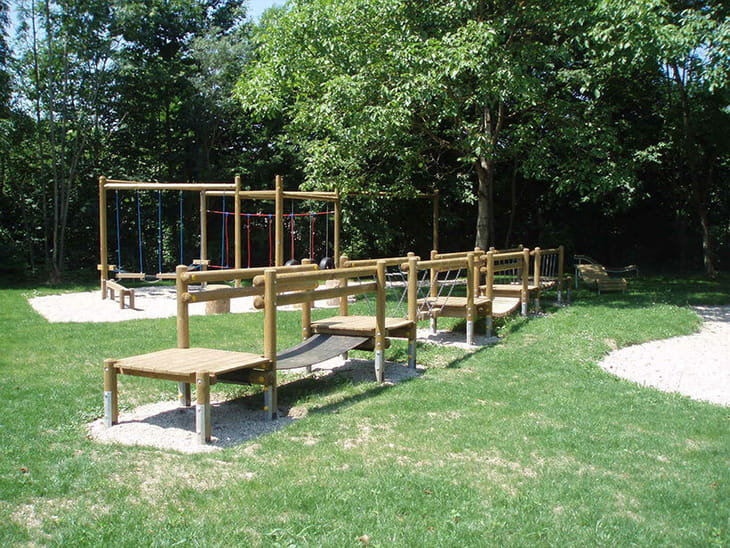 Feldkirchen an der Donau Spielplatz Pesenbach Überblick