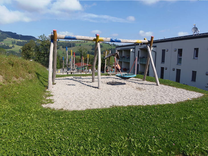 Maria Neustift, Spielplatz Übersicht