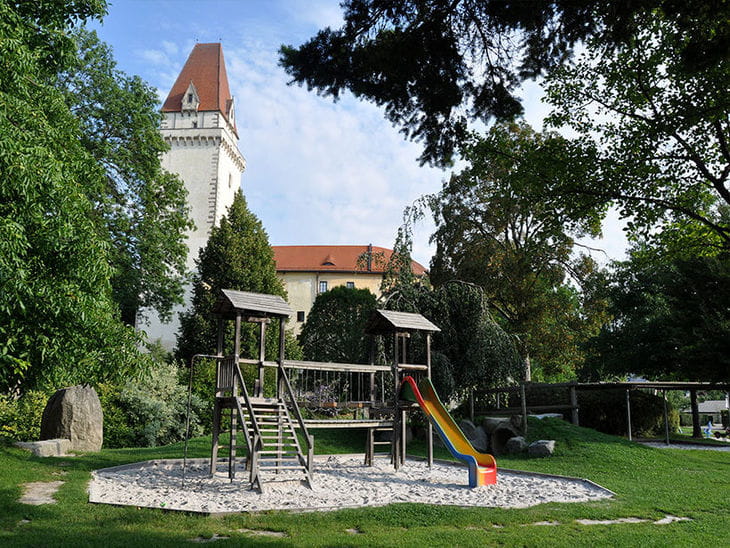 Freistadt Spielplatz und Bewegungspark Übersicht