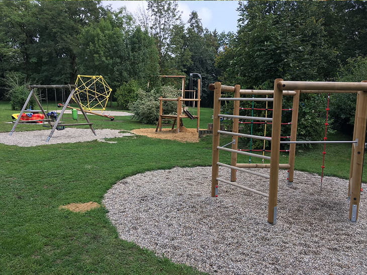 Obernberg am Inn Spielplatz Übersicht