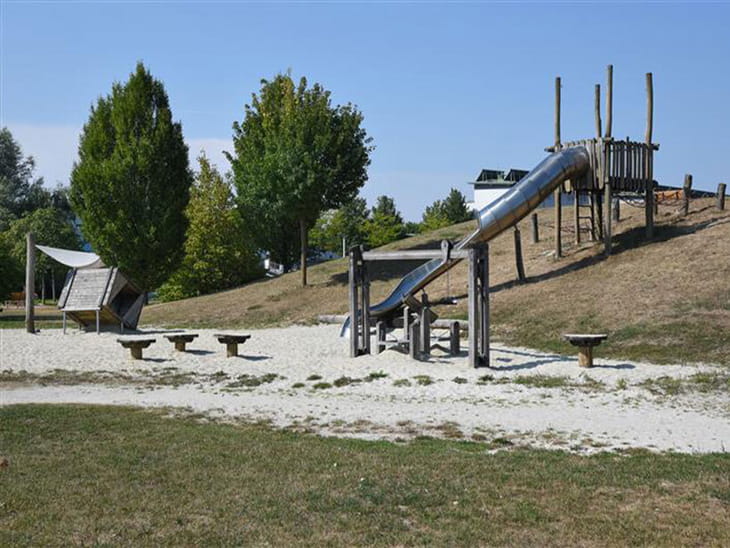 Linz Erlebnisspielplatz Solar City Pasching Übersicht