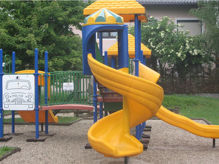 Spielplatz Munderfing Klettergerüst