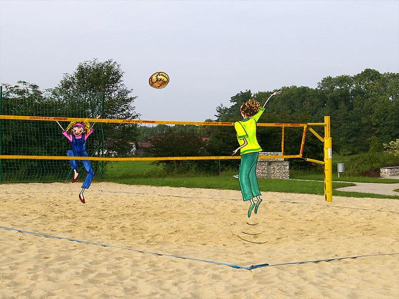Rüstorf, Mühlwang Beach-Arena