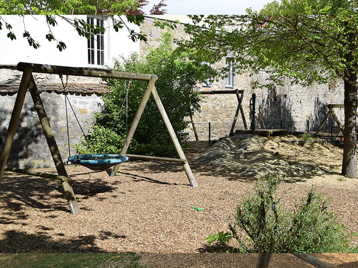 Schärding Schießgraben Nestschaukel
