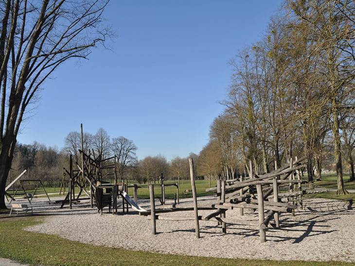 Bad Schallerbach Botanica Park Kletterparcours