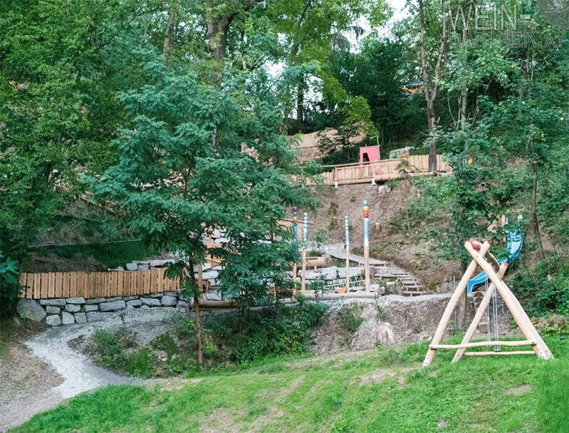 Pregarten Wasserspielpark Übersicht