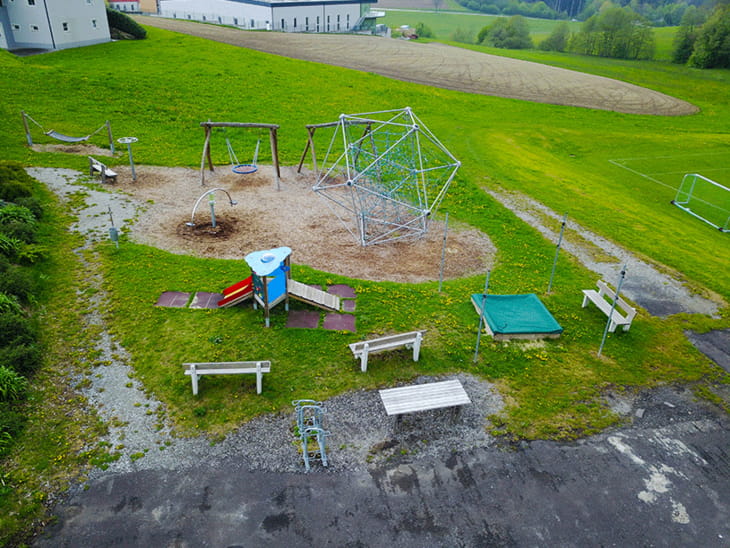 Lichtenberg, Neulichtenberg Spielplatz Übersicht