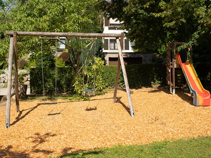 Puchenau Brunnenweg Spielplatz