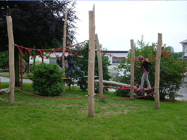 Dorf an der Pram