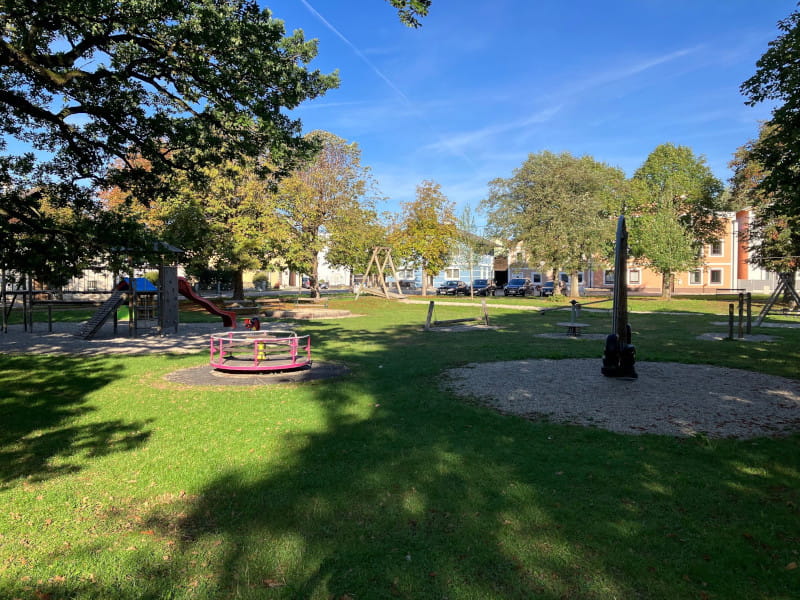 Spielplatz Altheim, Dr.-Weinlechner-Platz, Überblick