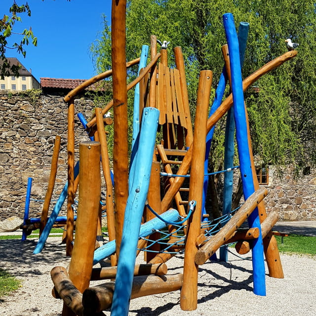 Foto von Spielplatz Steyregg Spielplatz Stadtmauer