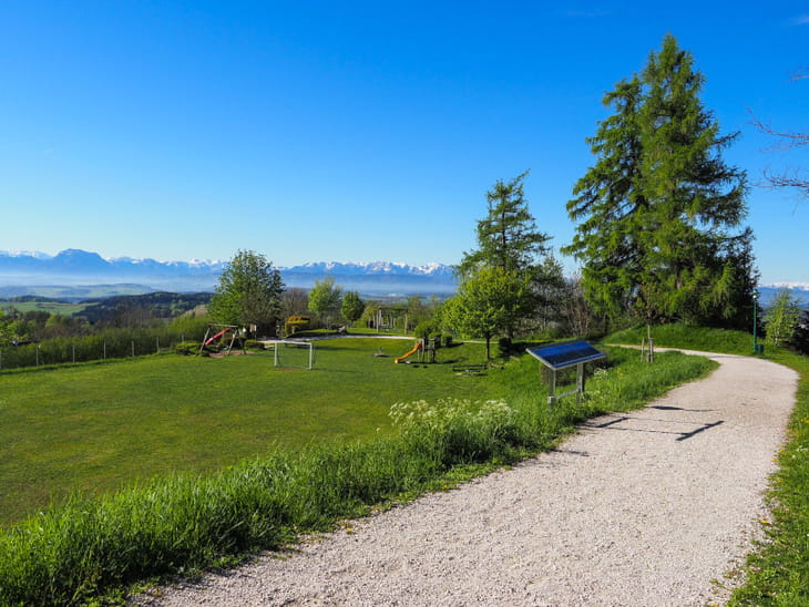 Spielplatz Wolfsegg, Panoramablick