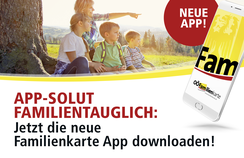 Familienkarte App - jetzt neu im Store verfügbar - Umstieg unbedingt erforderlich!