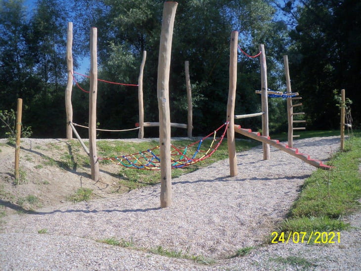Spielplatz Alkoven, Klettergerüst