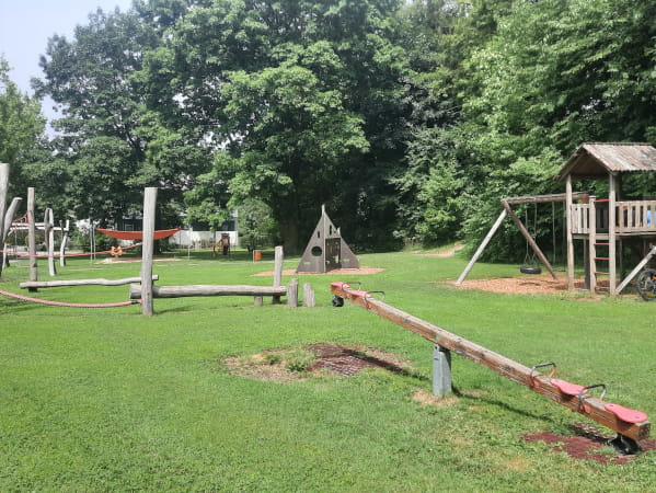 Spielplatz Schwanenstadt Sparkassenpark, Überblick