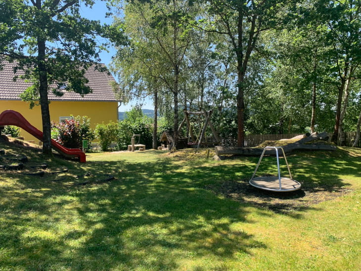Spielplatz Gutau, Bergstraße Überblick
