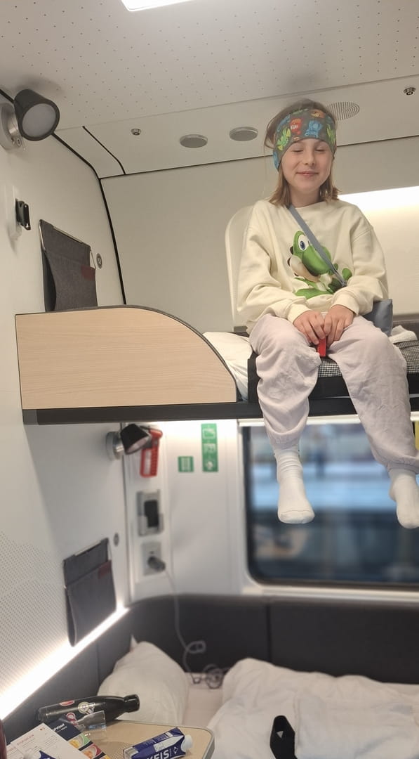 Glücklich im Nachtzug quer durch Europa