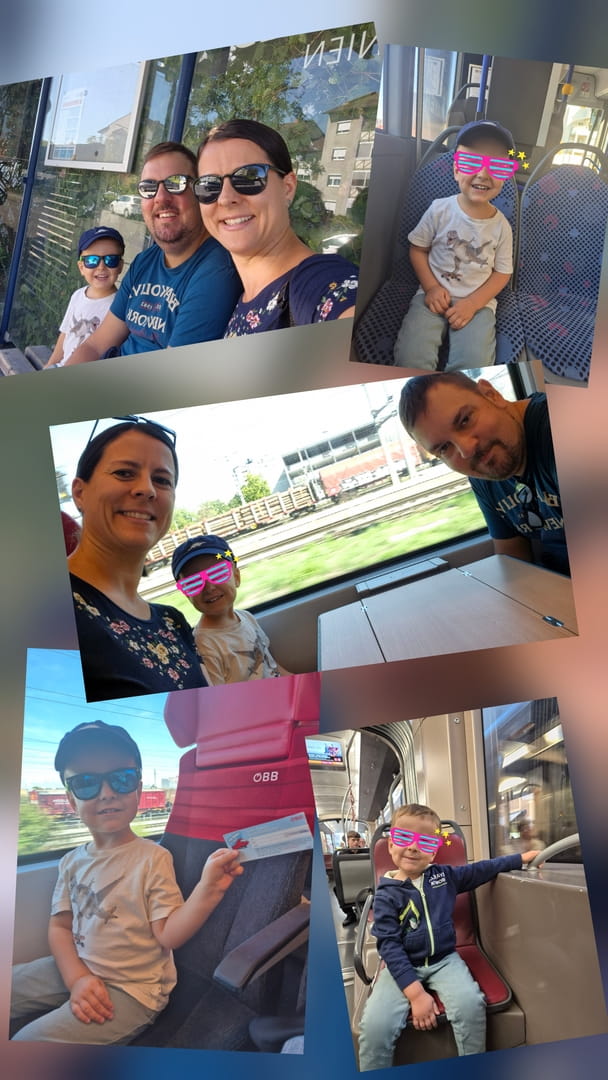 Family on Tour - mit Bus, Zug und Straßenbahn ?