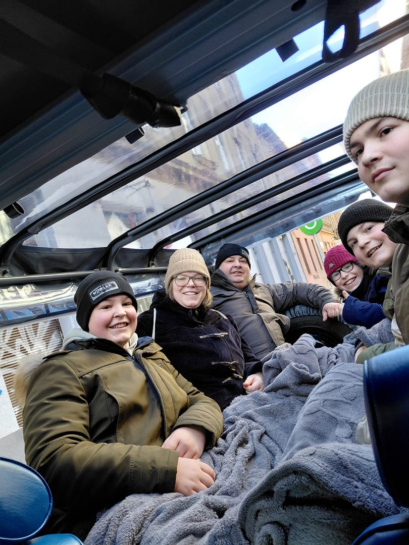 Jeeptour mit der Familie