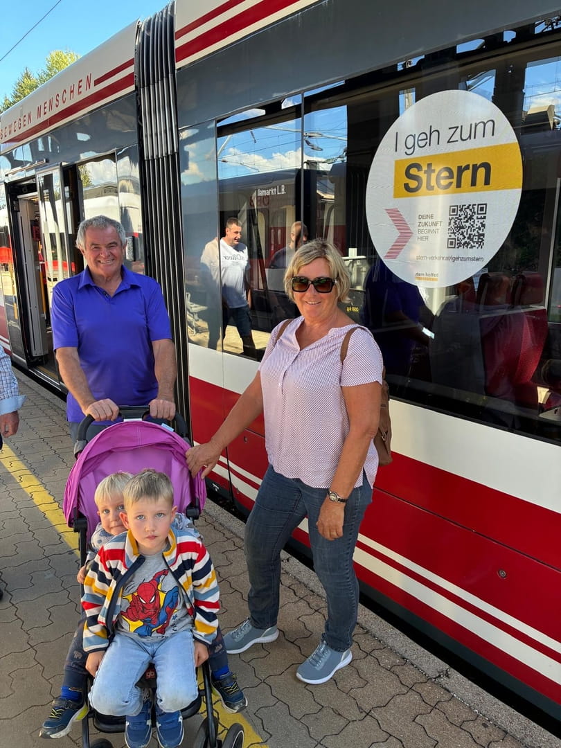 Ausflug mit Oma und Opa 