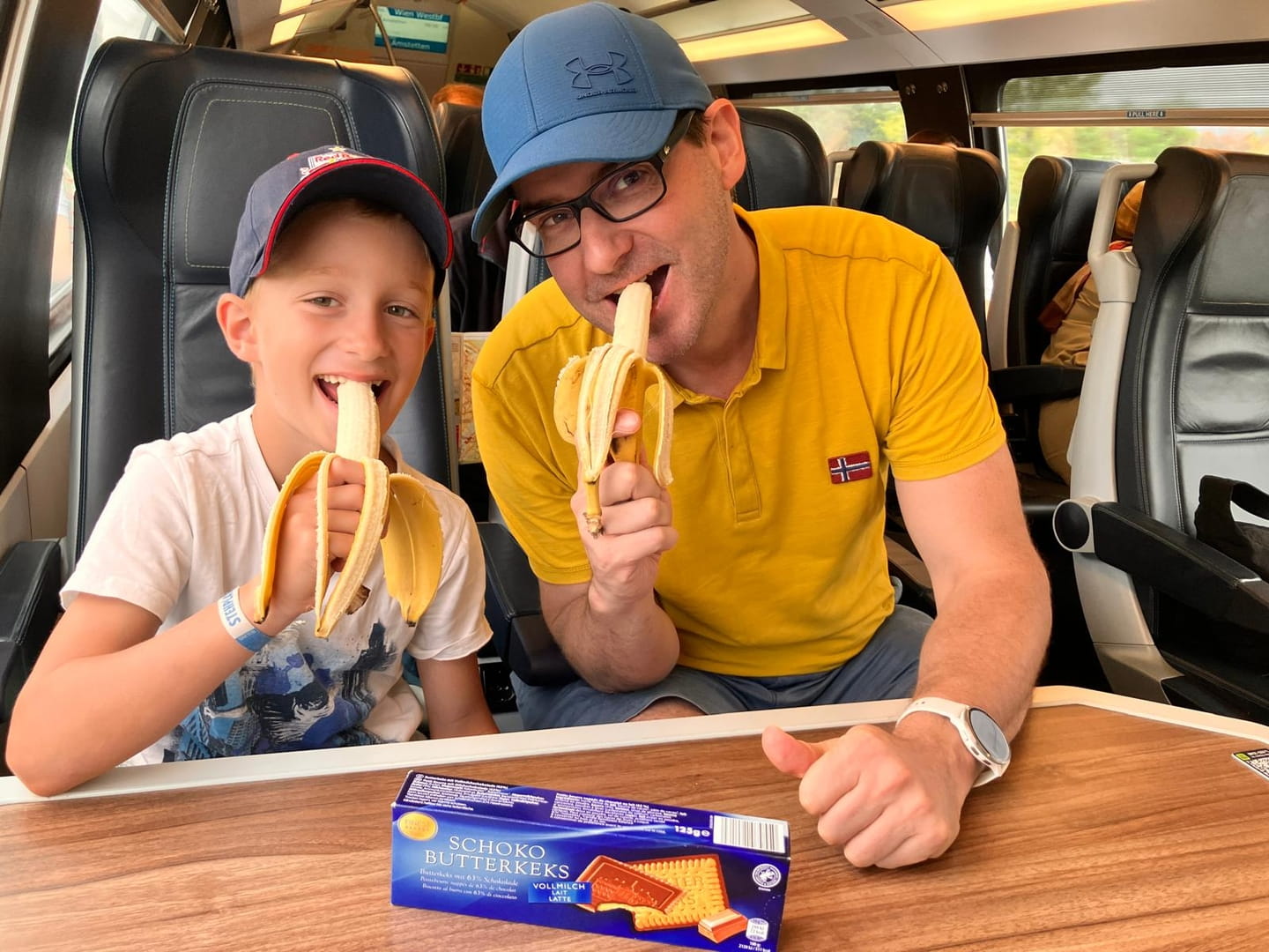 Tobias sein erster Ausflug nach Wien 