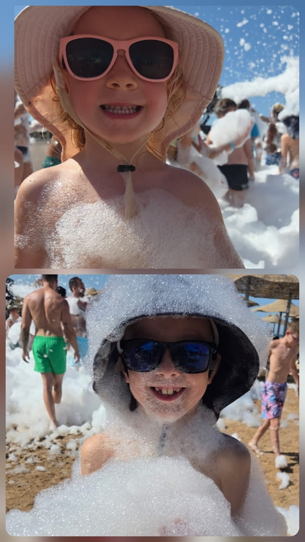 Wenn der Strand plötzlich zur Waschstraße wird ?