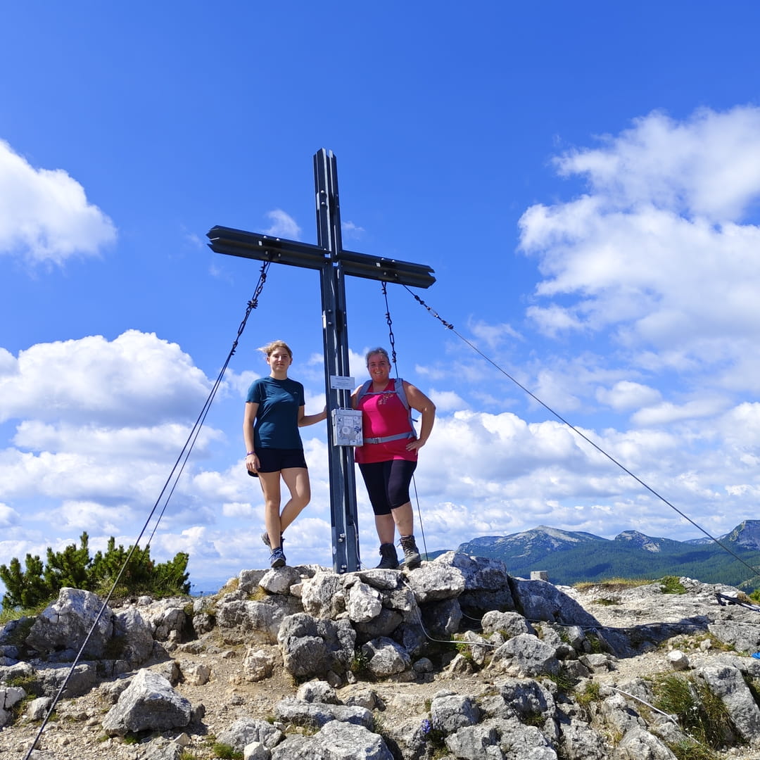 Mutter Tochter Wanderung
