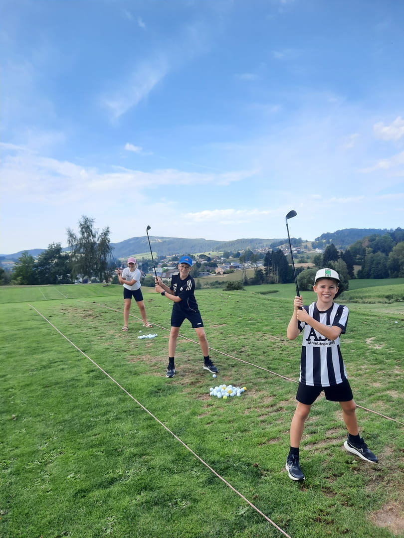 Schnuppergolf in St. Oswald