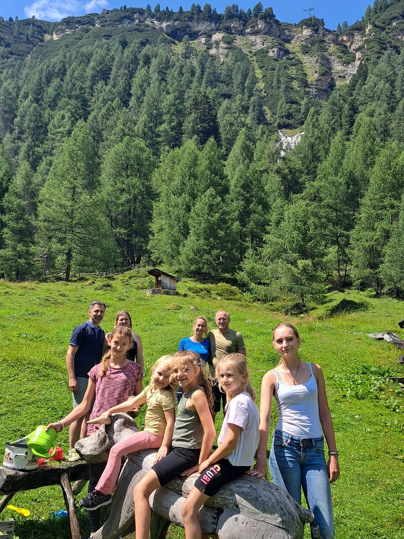 Gemeinsames Wanderwochenende mit zwei Familien
