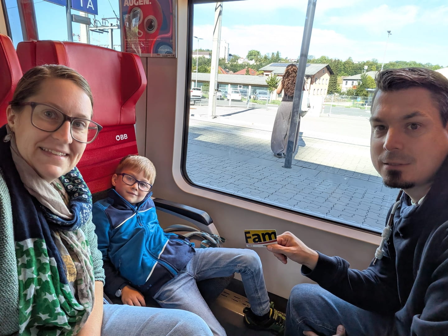 Familienausflug in die Landeshauptstadt