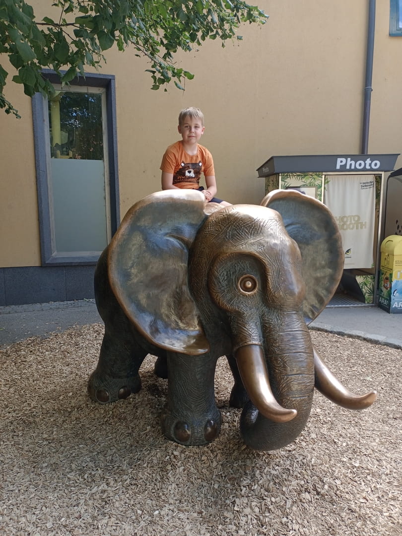 Im Zoo Schönbrunn 