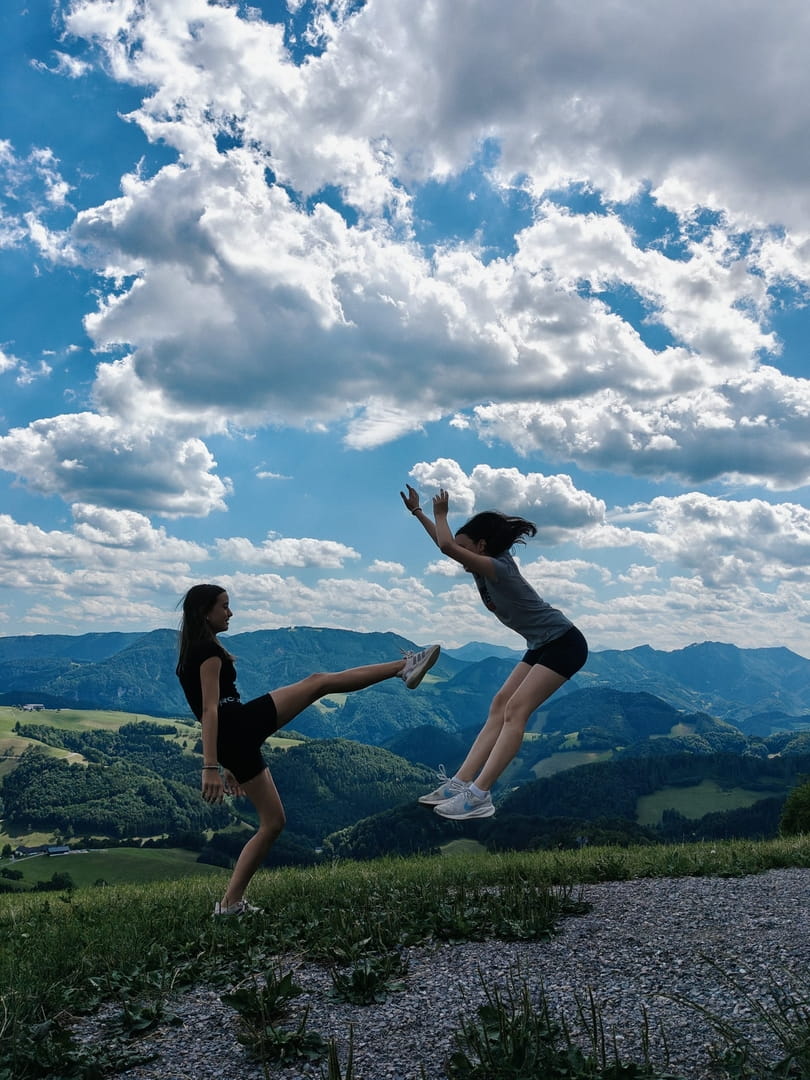 Kein WLAN am Berg – dafür beste Laune