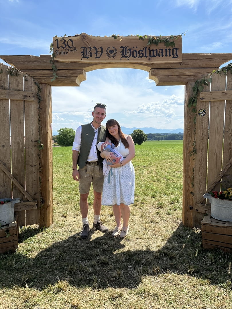 Erstes Volksfest für unsern Korbinian ❤️????