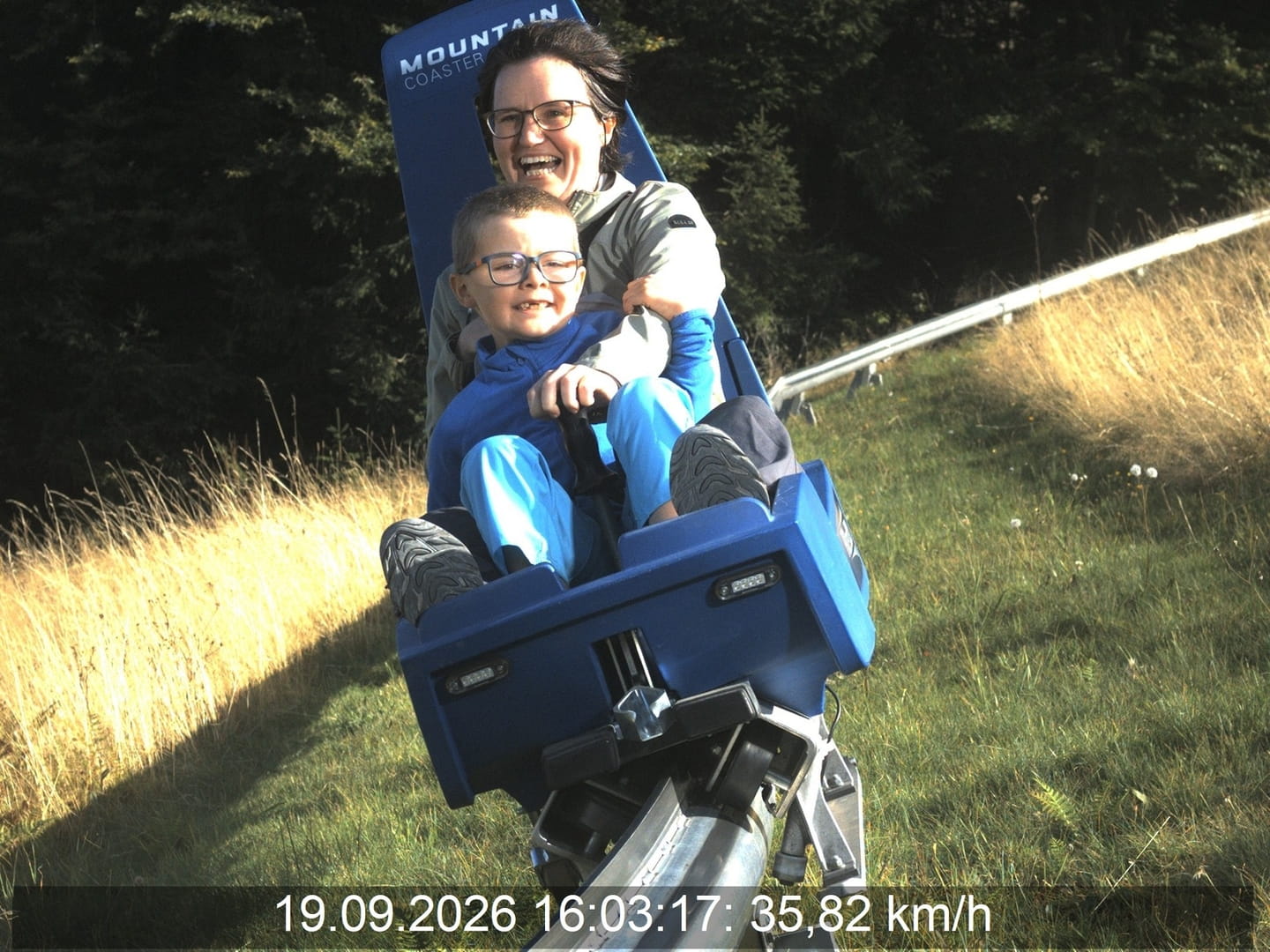 Von der Schiene auf die Rodelbahn