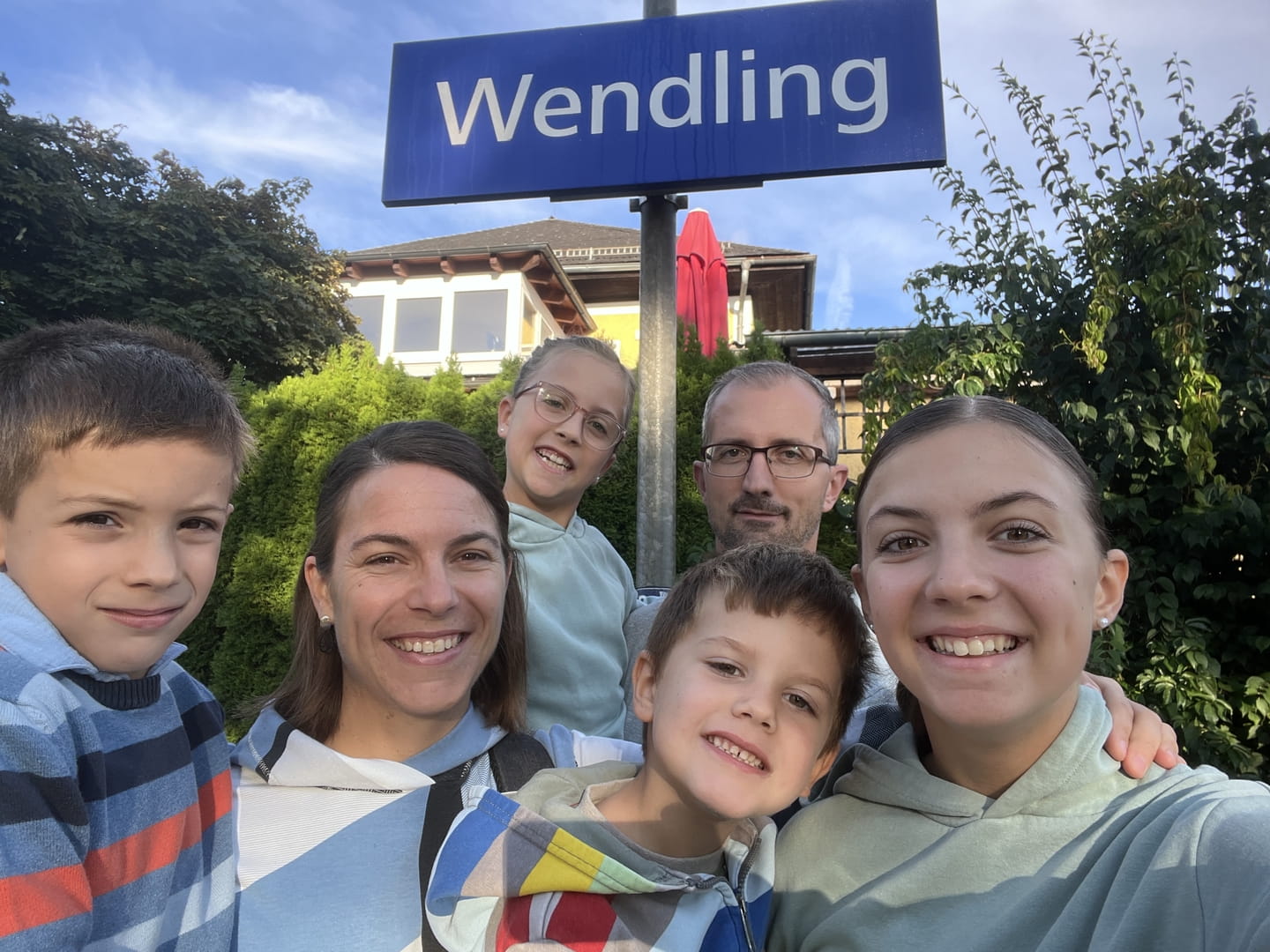 Abfahrt in Wendling