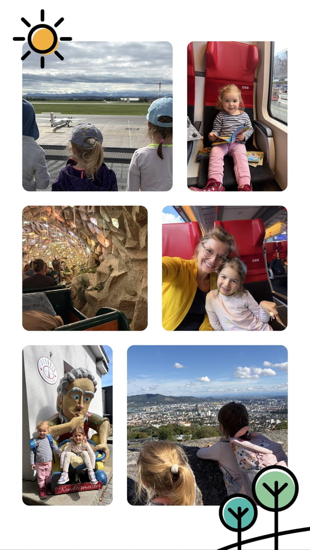 Kein Transportmittel ausgelassen - Zug, Bus, Straßenbahn, Pöstlingbergbahn und Grottenbahn