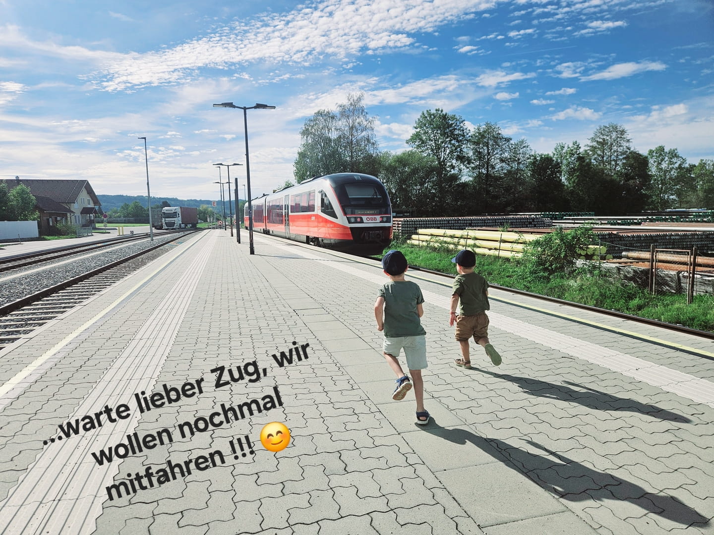 ...wir wollen nochmal mitfahren....