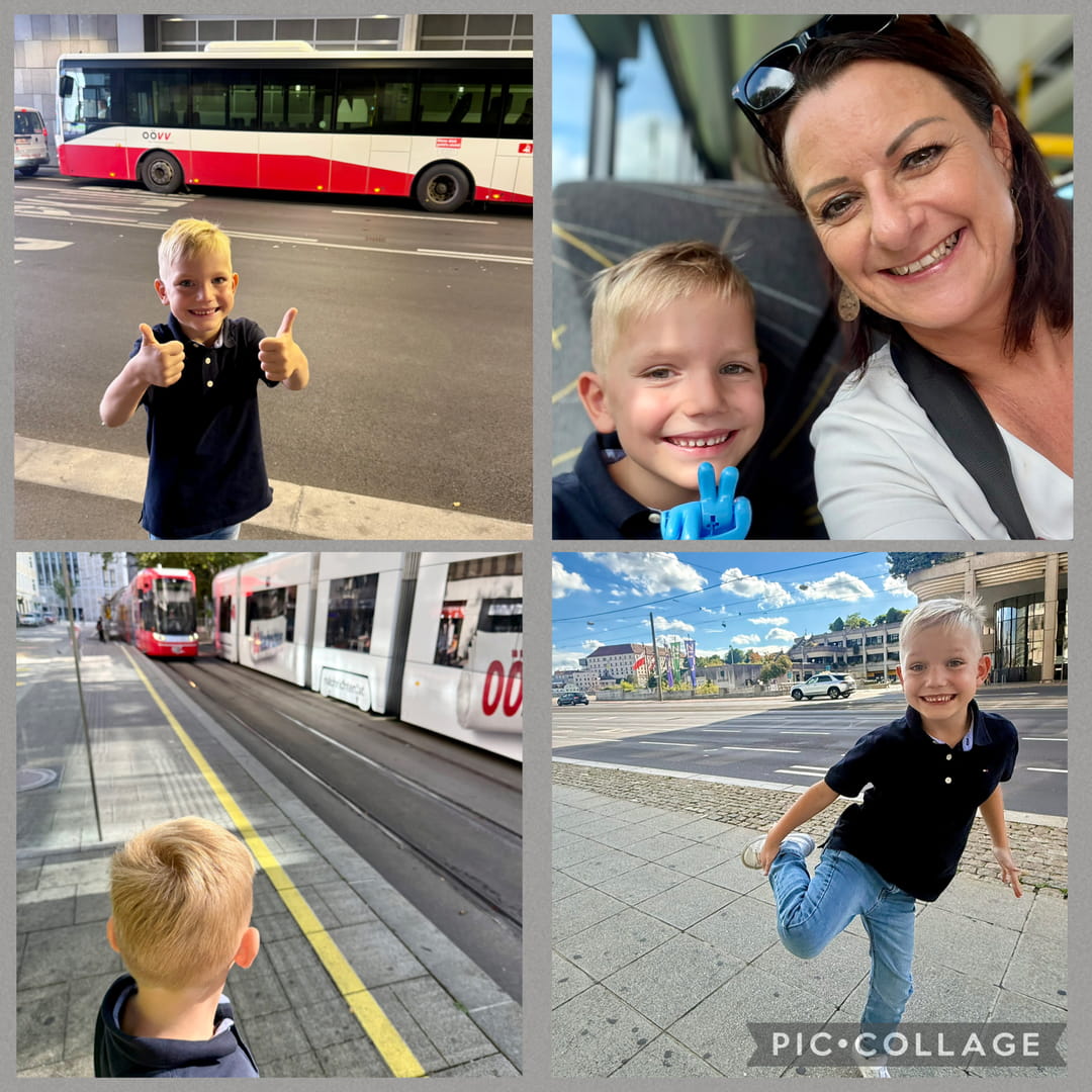 Bonusmama mit Paul on Tour in Linz