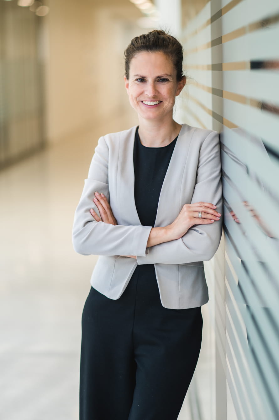 Sarah Mettner verantwortet das Greiner Lehr- und Ausbildungszentrum in Teilzeit