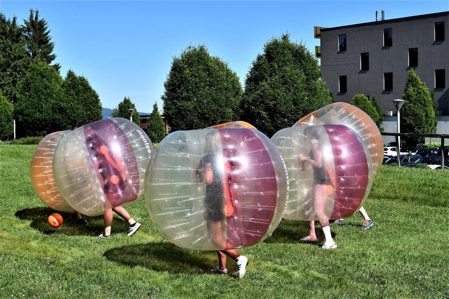Teamevent Bubblesoccer Hotel AVIVA