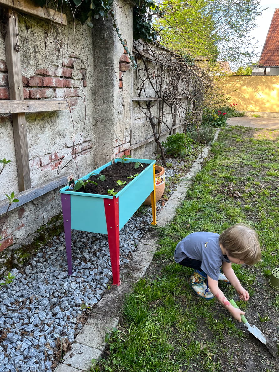 Sonderanfertigung für ein kindergerechtes Hochbeet