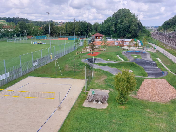 Generationenspielplatz Übersicht, Wartberg an der Krems