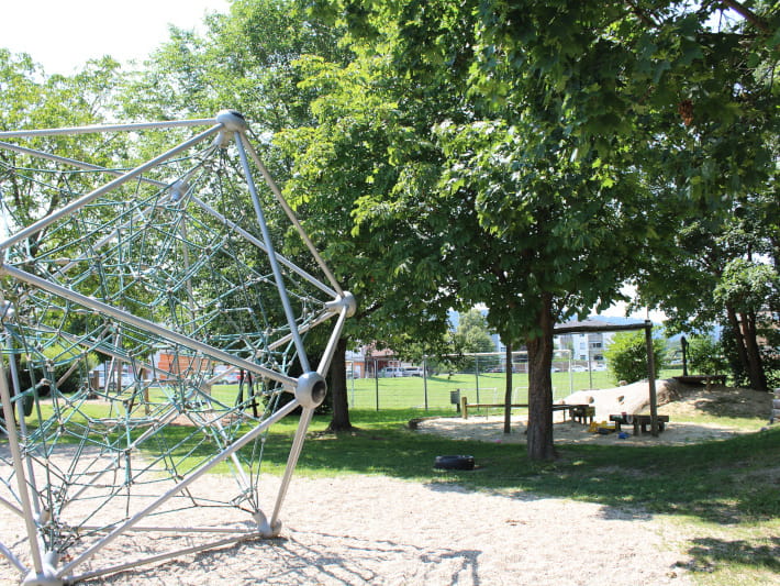 Übersicht Spielplatz Hartkirchen Friedhofstraße
