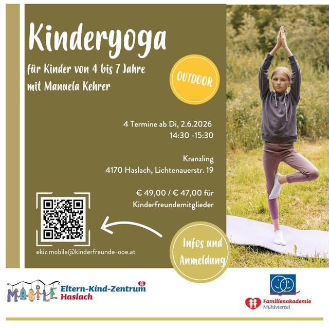 Kinderyoga, Yoga Outdoor
