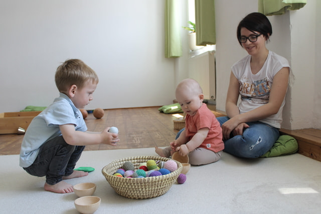 Spielraum nach Pikler, Spielgruppe
