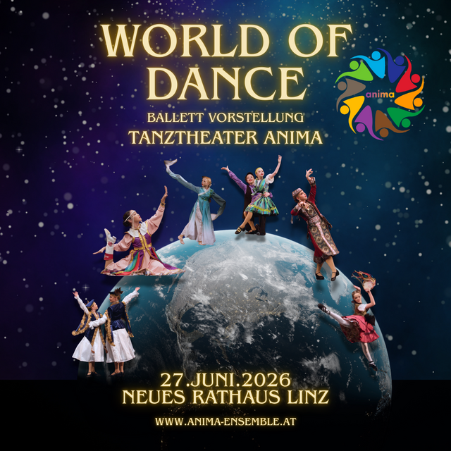World of Dance: Internationale Bühnenfolklore mit Tänzen aus vielfältigen Kulturen, Tanzshow für Groß und Klein