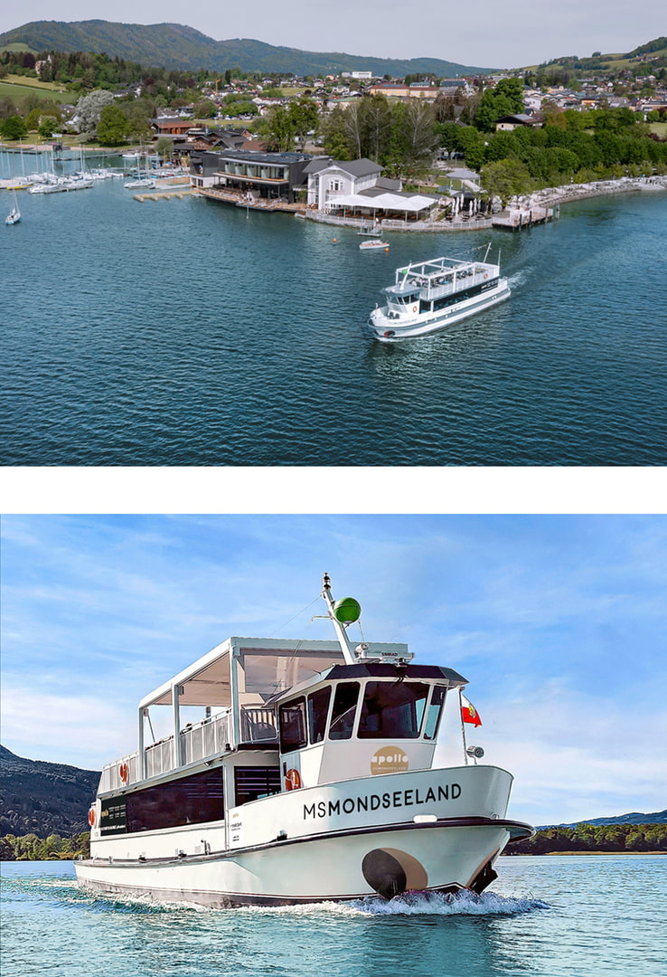 Schifffahrt Mondsee | apollo MS Mondseeland Schifffahrt Mondsee | apollo MS Mondseeland