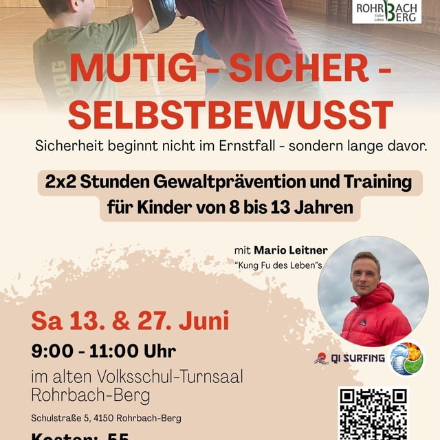 Mutig - sicher - selbstbewusst