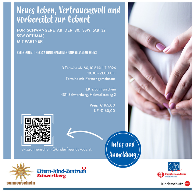 Neues Leben, Vertrauensvoll und vorbereitet zur Geburt, F26-10c