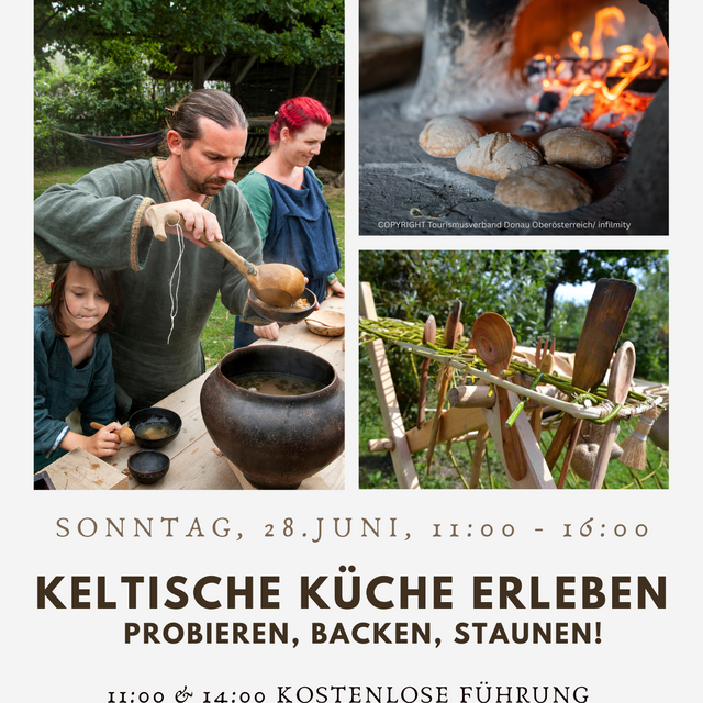 Keltische Küche erleben – Probieren, Backen, Staunen!